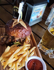 Hamburguesa con papas